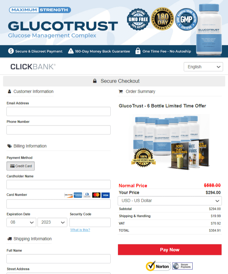 glucotrust-order-page